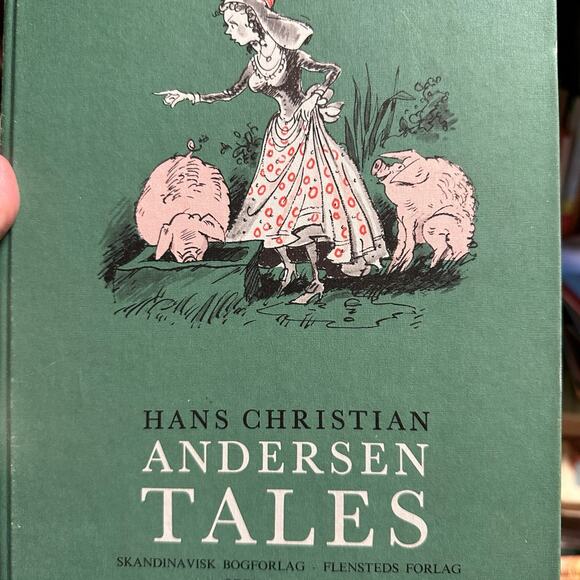 Hans Christian Andersen Tales Illustrated by Kai C. 1984 Hardcover - Picture 1 of 7
